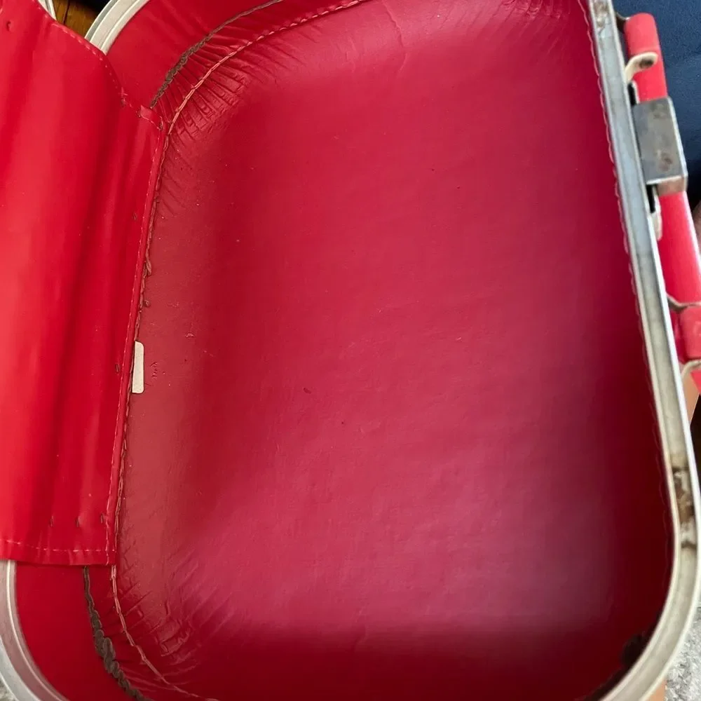 Going to grandmas vintage suitcase
